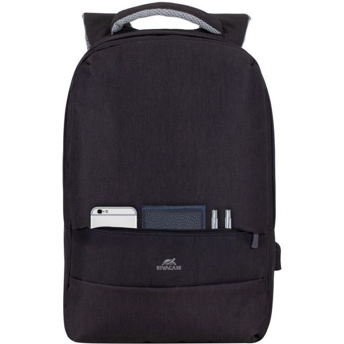 Рюкзак для ноутбука RivaCase 15.6" 7562 water-reppelent, anti-theft, Black (7562Black) изображение 8