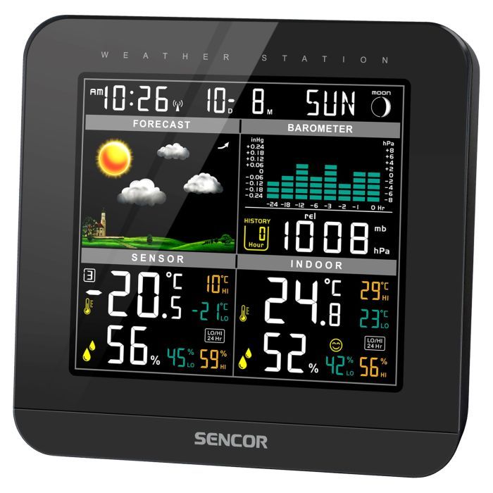 Метеостанция Sencor SWS5800 изображение 3