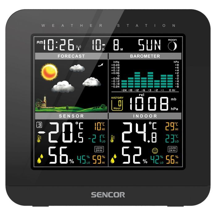 Метеостанция Sencor SWS5800 изображение 4