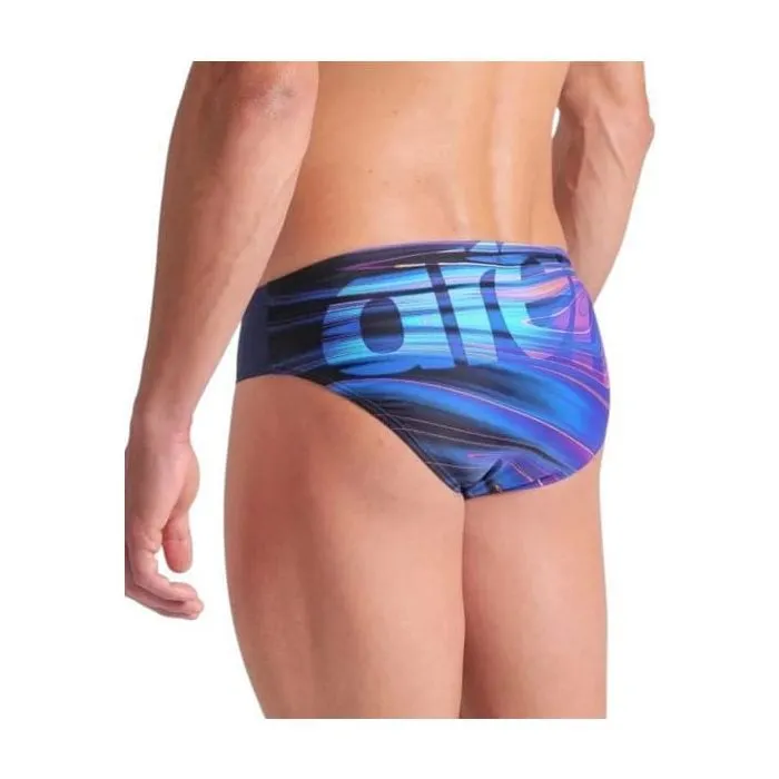 Плавки Arena Flow Swim Briefs 008939-750 синій 90 (3468337517528) изображение 5