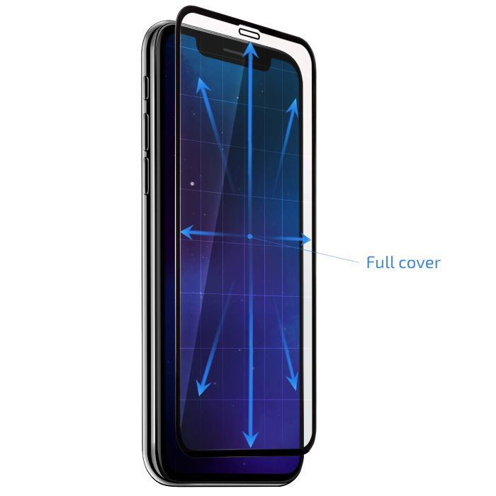 Стекло защитное 2E TECNO Spark 10 (KI5q) 2.5D FCFG black (2E-TC-SP10-SMFCFG-BB) изображение 2