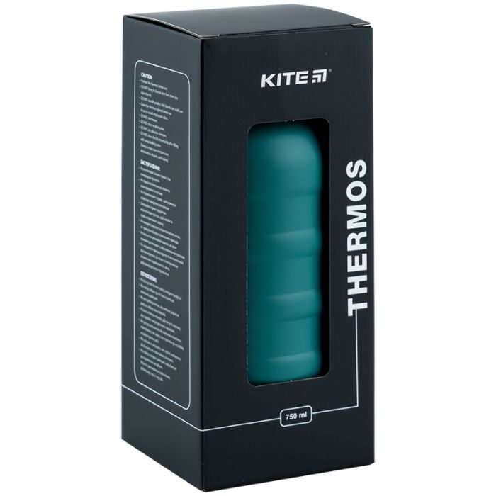 Термос Kite 750 мл зелений (K24-1205-2) изображение 4
