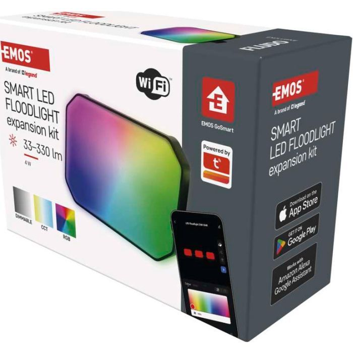 Прожектор EMOS ZIW181R 4 Вт RGBIC WIFI (ZIW181R) зображення 10