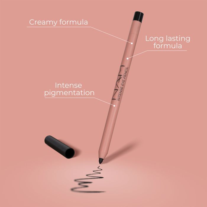 Карандаш для глаз NAM Intense Eye Pencil Black (5905309904651) изображение 4