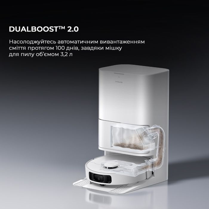 Пылесос Dreame Bot D20 Ultra (RLD31SE) изображение 5