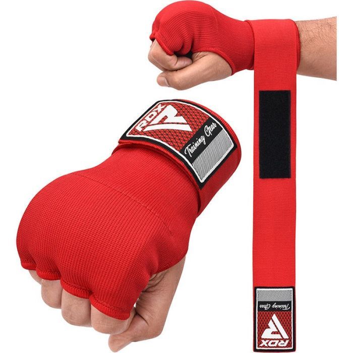 Бинти-рукавиці RDX IS2 Inner Straps Red M (HYP-IS2R-M) зображення 2