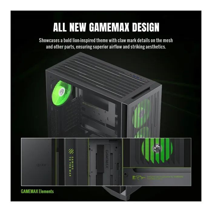 Корпус Gamemax LEADER 2 BK зображення 10