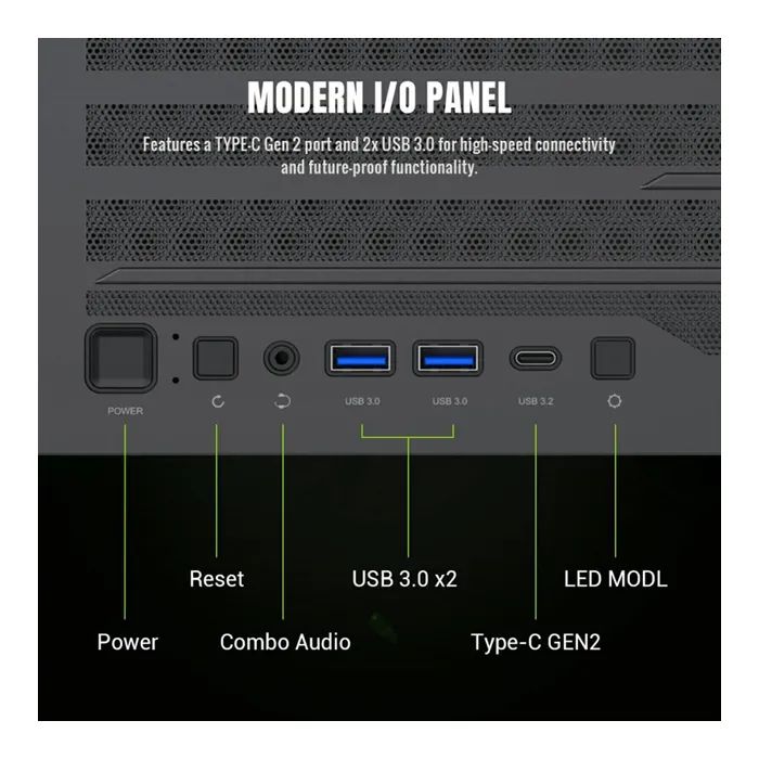 Корпус Gamemax LEADER 2 BK зображення 6