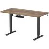 Компьютерный стол OfficePro ODE1470DW Dark Wood/Black (ODE1470DW) изображение 2