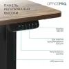 Компьютерный стол OfficePro ODE1470DW Dark Wood/Black (ODE1470DW) изображение 6