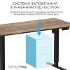 Компьютерный стол OfficePro ODE1470DW Dark Wood/Black (ODE1470DW) изображение 7