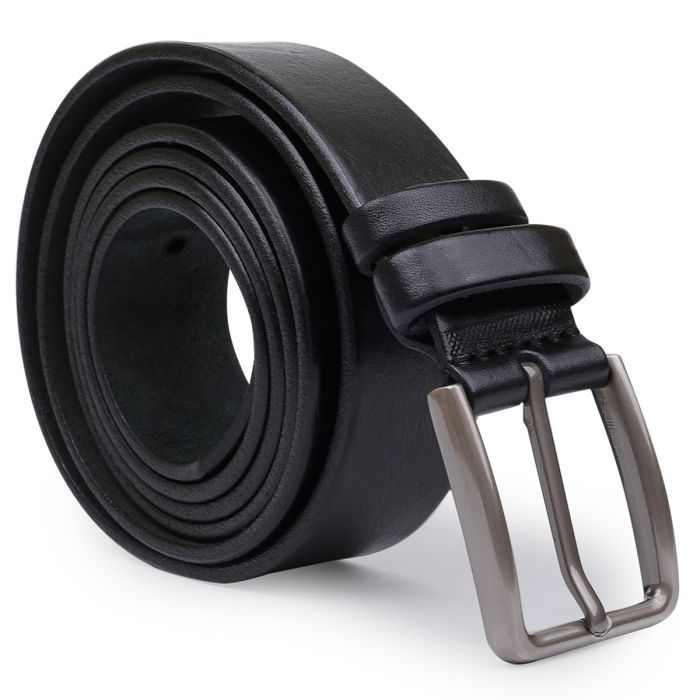 Ремень Vintage Мужской кожаный Черный (20700) изображение 2