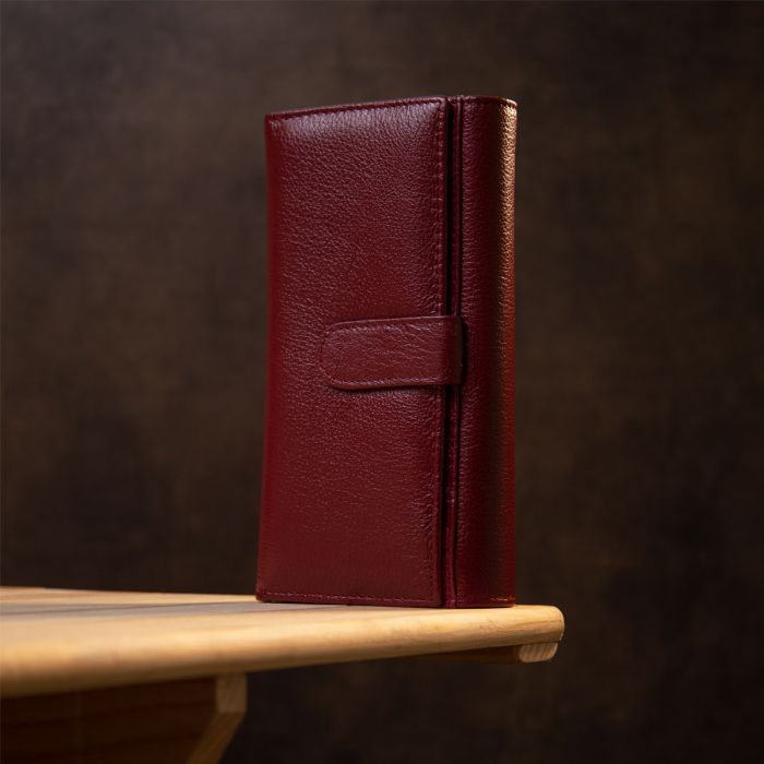 Кошелек ST Leather Темно-красный (19392) изображение 10