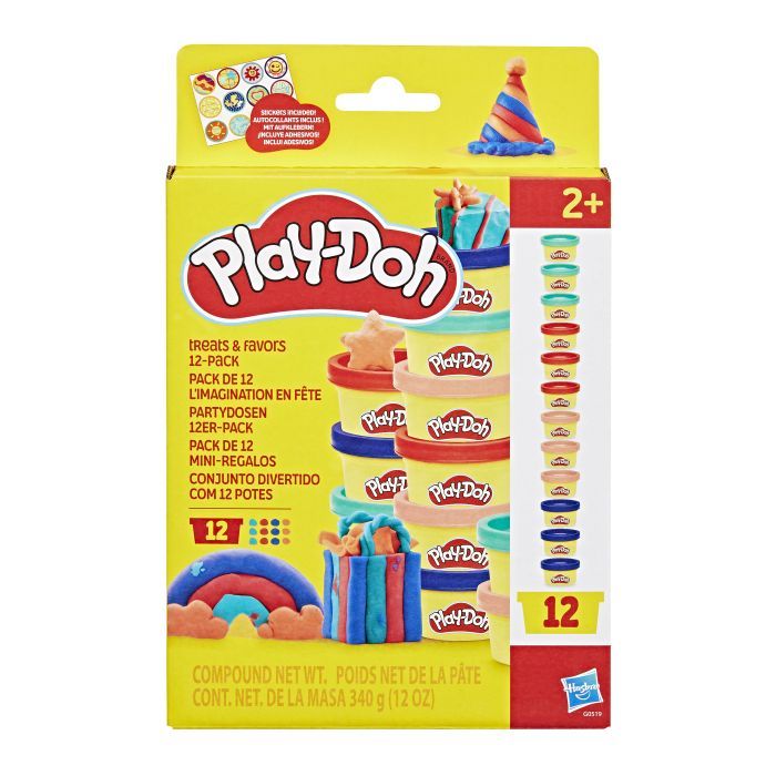 Пластилин Hasbro Play-Doh, 12 баночок (G0519)