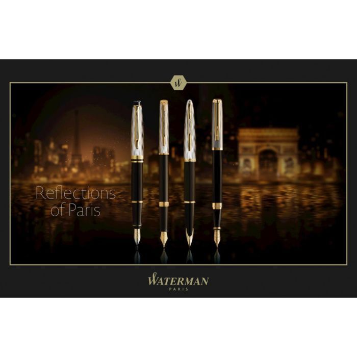 Ручка кулькова Waterman HEMISPHERE Reflections Of Paris GT BP (22 095) зображення 6