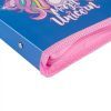 Папка для тетрадей Yes пластиковая на молнии Glamour синяя В5 (492206) изображение 2