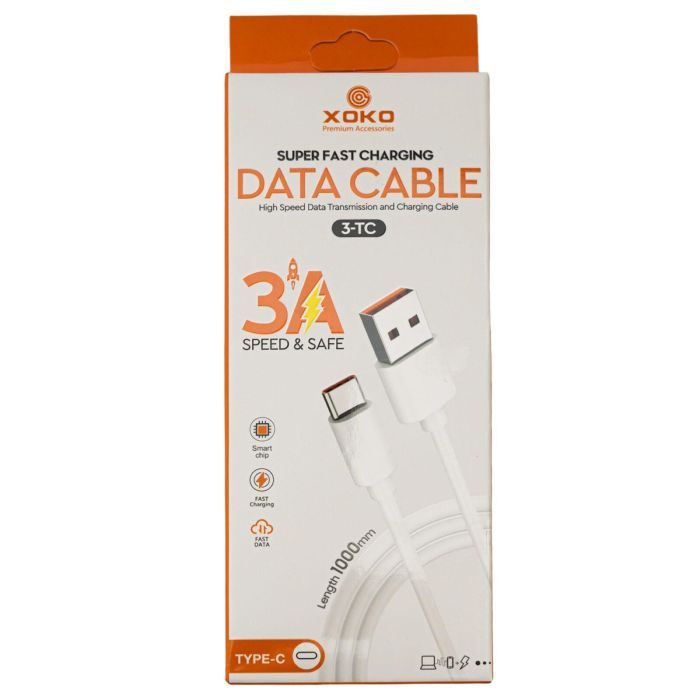 Дата кабель USB 2.0 AM to USB-C 3A XoKo (XK-3-TC) зображення 5