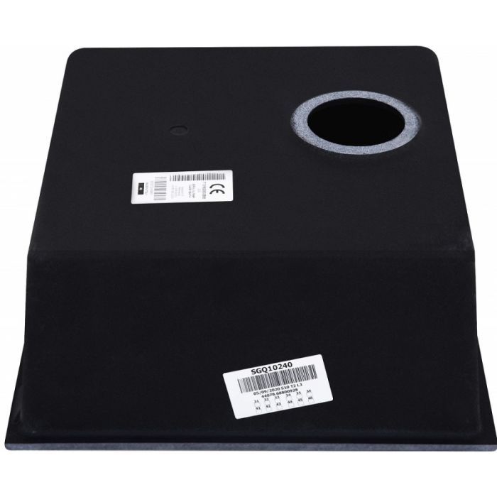 Мийка кухонна Elleci Q 102 under top nero 40 зображення 3