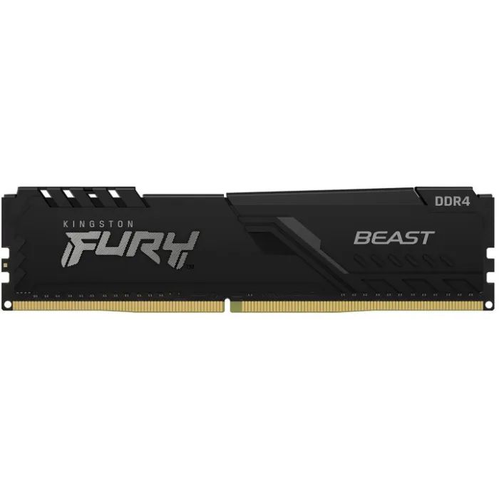 Модуль пам'яті для комп'ютера DDR4 16GB (2x8GB) 3200 MHz Black Kingston Fury (ex.HyperX) (KF432C16BBK2/16WP) зображення 2