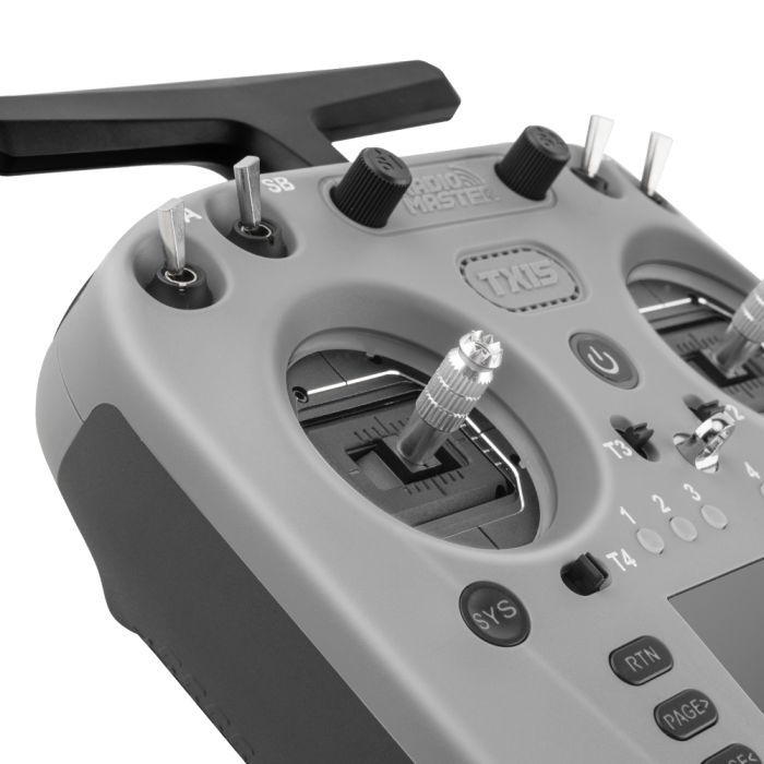 Пульт управления для дрона RadioMaster TX15 Radio Controller ELRS M2 (TX15-ST-GRY) изображение 4