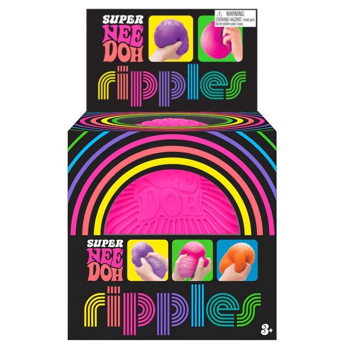 Антистрес NeeDoh серії Super – Яскраві хвилькі (рожевий) (RSPND-6) зображення 4