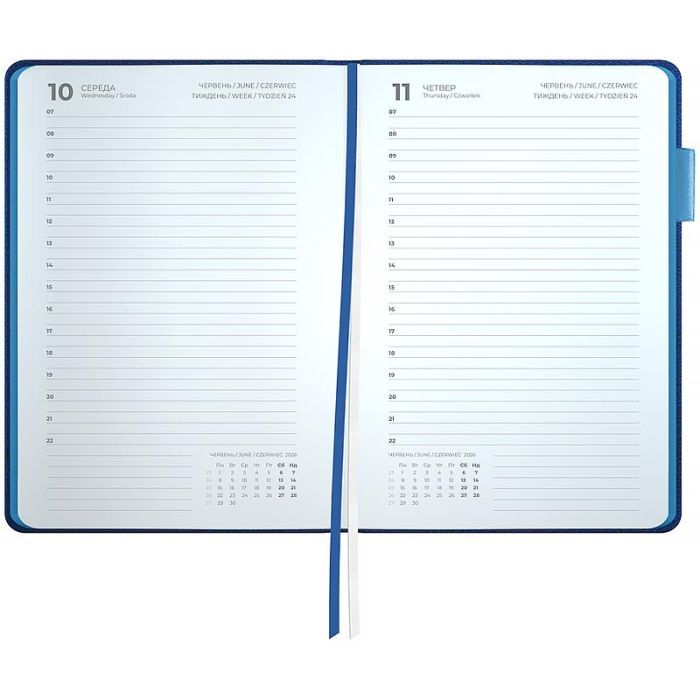 Еженедельник Axent датированный 2026 Partner Soft Muse, 145х210, зеленый (8827-26-2-A) изображение 3 Еженедельник Axent датированный 2026 Partner Soft Muse, 145х210, зеленый (8827-26-2-A) изображение 3