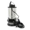 Заглибний насос Voltronic 2200W, 220V, до 5 м³/год, підйом до 35 м, 25мм, INOX, 400х220х220 мм, 9.580 кг. + перехідник (YT-P-2200-5)