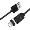 Дата кабель USB 2.0 AM to Lightning Magnetic black Essager (EXCCXL-ML01)