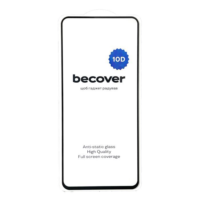 Скло захисне BeCover 10D Oppo A5x / A5 2025 (4G/5G) Black (713930) зображення 3