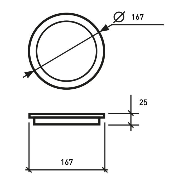 Світильник Eurolamp Downlight NEW 18W 1600Lm 4000K (LED-DLR-18/4(new)) зображення 3