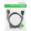 Кабель мультимедийный HDMI M to HDMI F 0.5m HD107 black UGREEN (10140) изображение 3