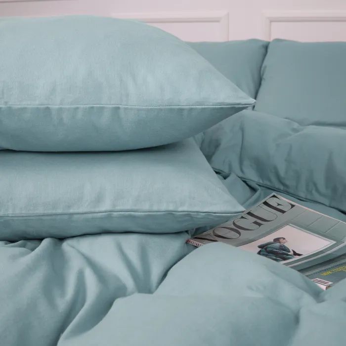 Постельное белье MirSon 006 Menthol Фланель 2x143x210 Семейный (2200009650215) изображение 3