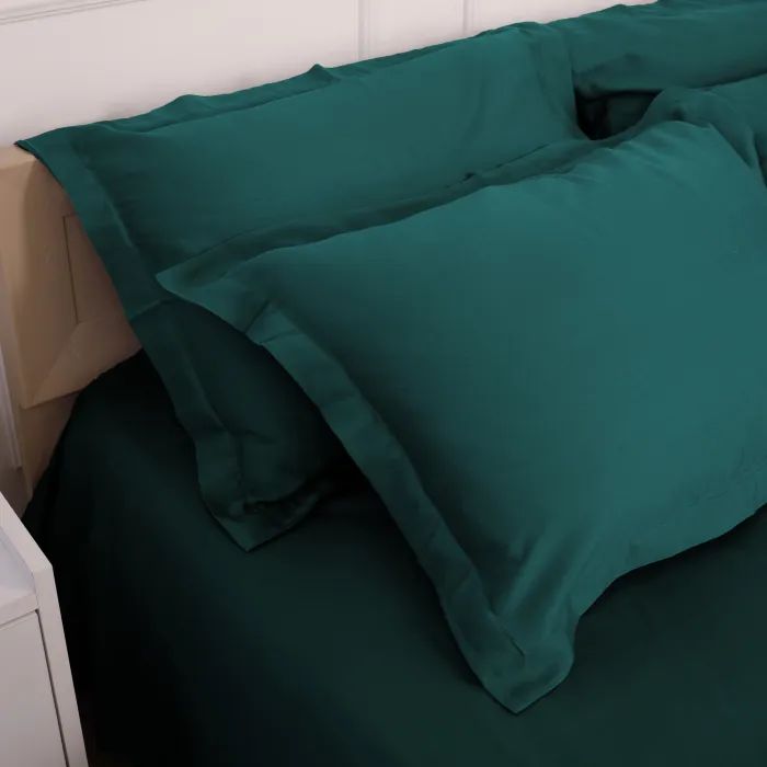 Постельное белье MirSon Tencel №07 Emerald 175х210 двуспальный (2200009370984) изображение 9