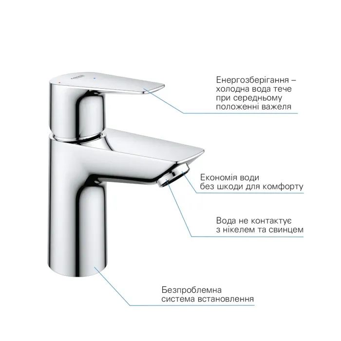 Змішувач Grohe QuickFix 23900001 зображення 7