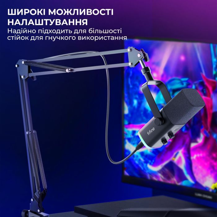 Микрофон Fifine AM8T USB Black (AM8T) изображение 7