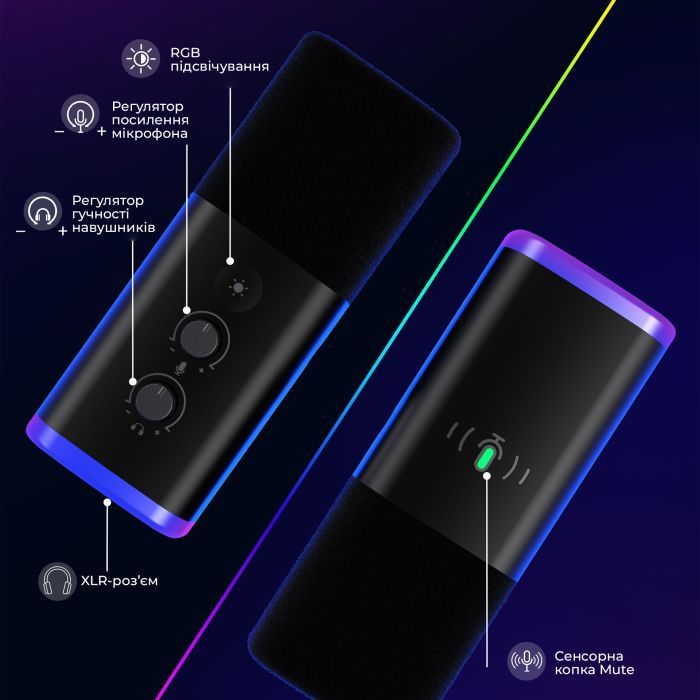 Микрофон Fifine AM8T USB Black (AM8T) изображение 8