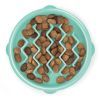 Посуд для собак Outward Hound Миска-лабіринт Fun Feeder хвиля XS м'ятна (0700603678292)