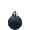 Ялинкова іграшка Chomik пластикові кульки ,16шт, 3 см, сині (5900779893955_1) зображення 2
