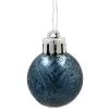 Ялинкова іграшка Chomik пластикові кульки ,16шт, 3 см, сині (5900779893955_1) зображення 3