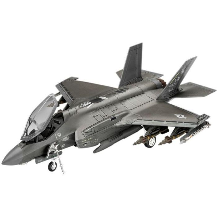Сборная модель Revell Самолет Lockheed Martin F-35A Lightning II, уровень 4, 1:72 (RVL-03799) изображение 2