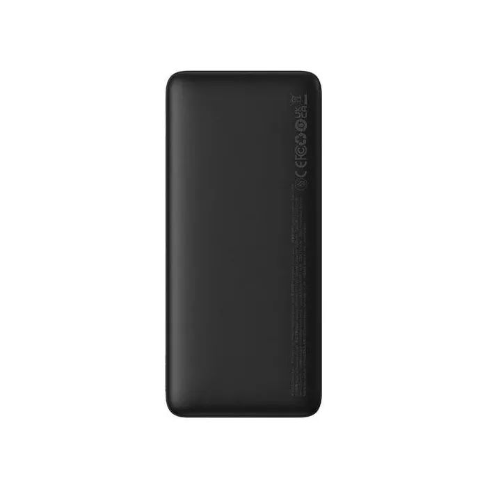 Батарея универсальная Baseus Airpow 30000mAh 20W PD/3.0, QC/3.0, black (PPQD090101) изображение 8