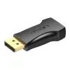 Перехідник DisplayPort M to HDMI F black Vention (HBOB0)
