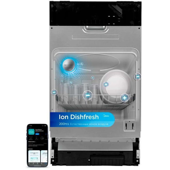 Посудомоечная машина Midea MID45S340i-C изображение 4