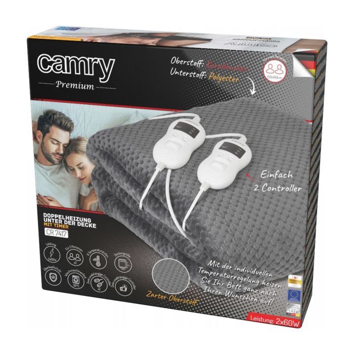 Електричне простирадло Camry CR7417 зображення 4