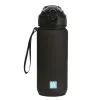 Пляшка для води Line Art Merlo 600 мл чорний (60013818LA-01)