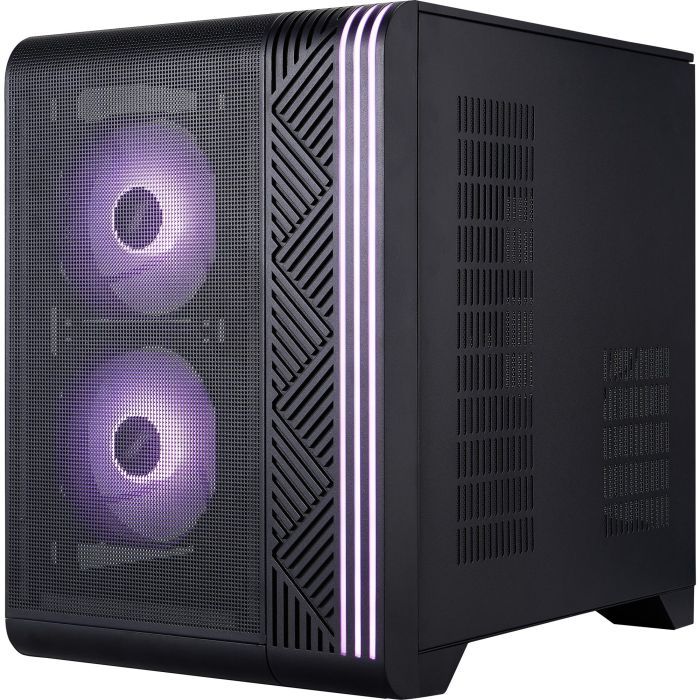 Корпус для ПК 1stPlayer VT5-BK-3F7 Black (VT5-BK-3F7) изображение 3