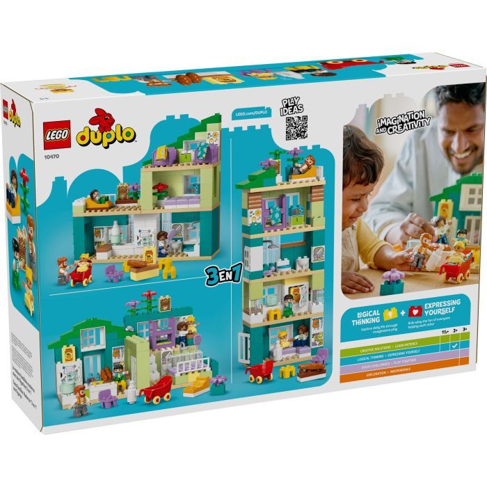 Конструктор LEGO DUPLO Town Современный семейный дом с фигурками 3 в 1 (10470) изображение 11