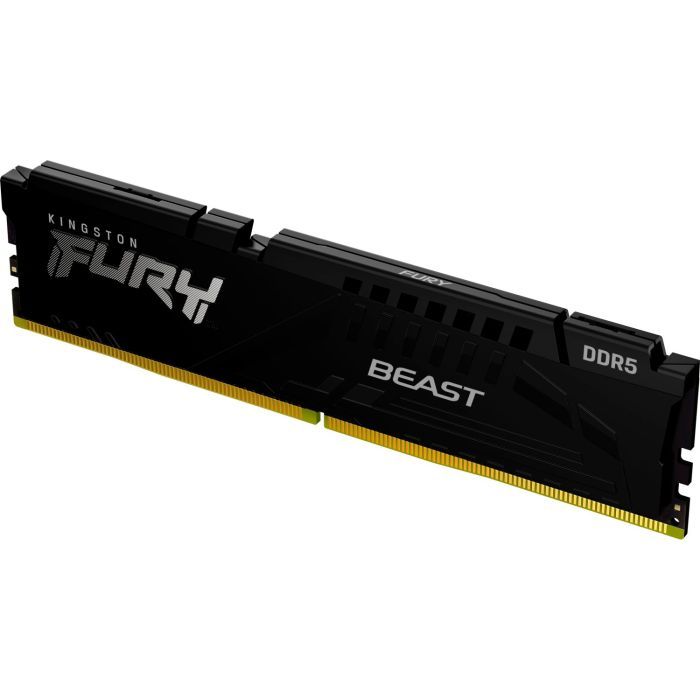 Модуль памяти для компьютера DDR5 64GB 5600 MHz Beast Black Kingston Fury (ex.HyperX) (KF556C36BBE-64) изображение 3