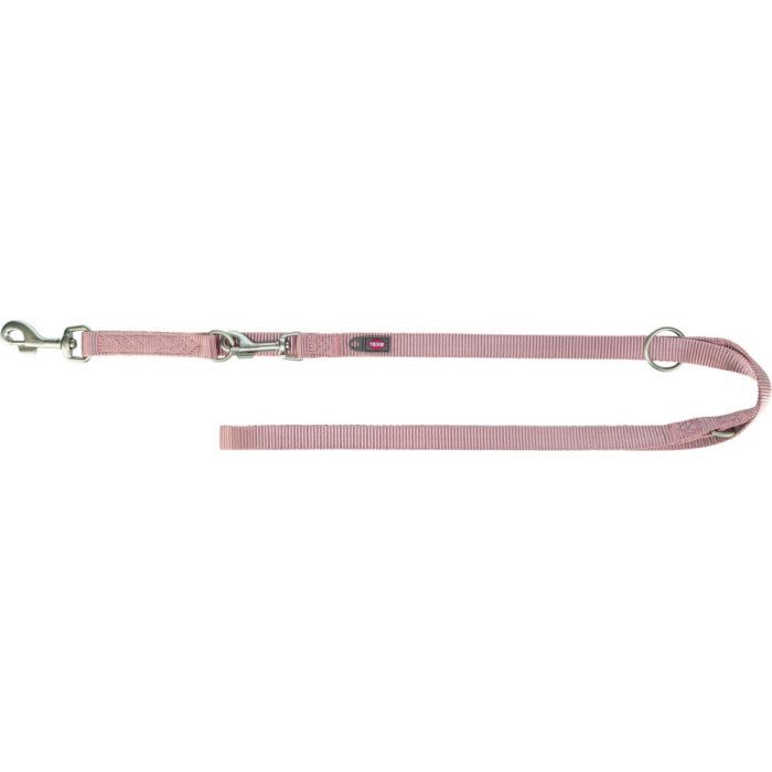 Повідець для собак Trixie Premium регульований L-XL 2 м 25 мм світло-рожевий (4053032671911) зображення 2