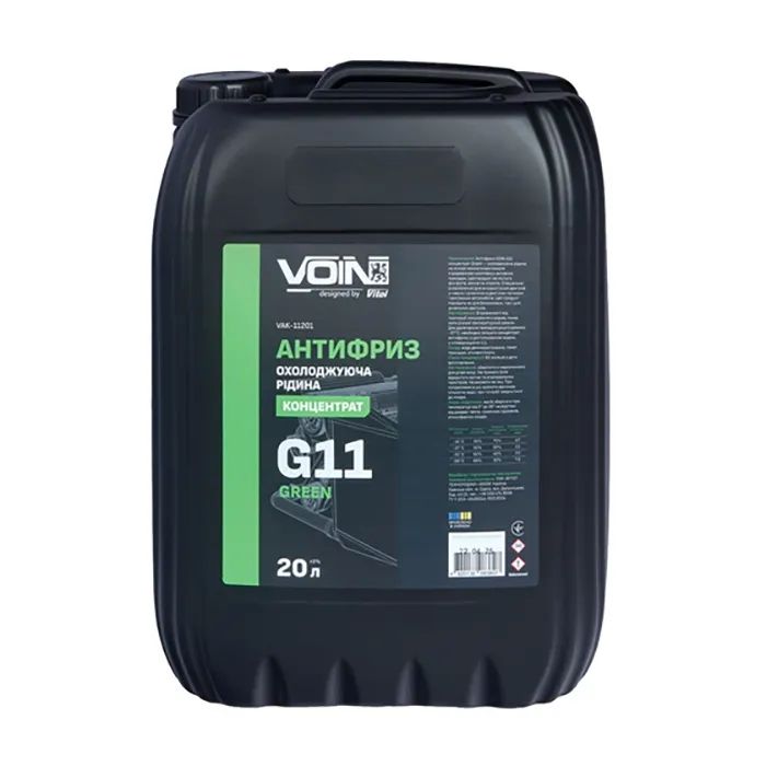 Антифриз VOIN G11 концентрат Green 20л (VAK-11201)